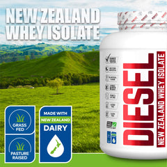 Perfect Sports Diesel banana tub close-up emphasizes natural flavor and purity