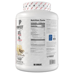 Vanilla flavored Diesel whey with fruit for a tasty shake