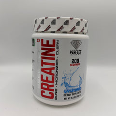 PERFECT SPORTS Essential Creatine micronized powder offers fast solubility for easy mixing.