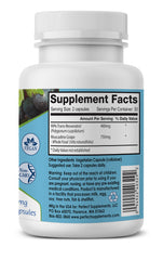 Perfect ResGrape Resveratrol MAX capsules arranged for easy daily use