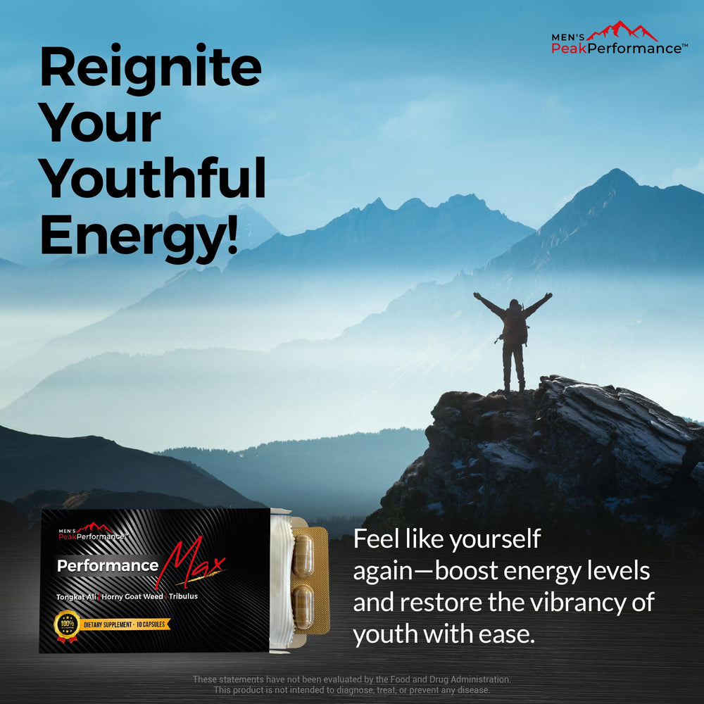 PerformanceMax tribulus-terrestris image highlighting strength and endurance focus.