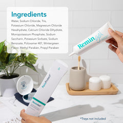 Fluoride-free formula of ReminGel supports gentle enamel care.