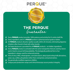PERQUE Choline Citrate bottle on desk ready for routine.