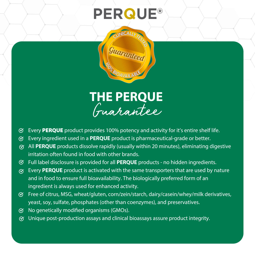 PERQUE Life Guard Mini Tabsules on desk, ideal for routine wellness support.