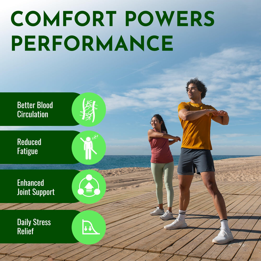 Perseveranx insoles provide medium arch support for all-day comfort.