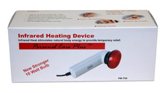 PersonalCarePlus infrared heating wand in use for targeted warmth.