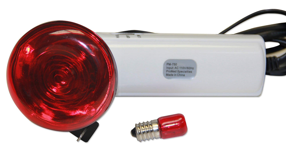 PersonalCarePlus infrared wand with the bulb installed inside the unit for easy access.