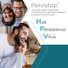 Pervistop capsules closeup highlighting easy-to-take capsules.