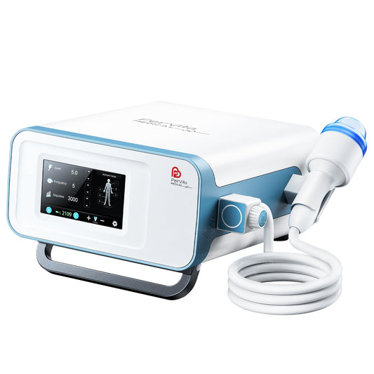 PerVita PSP30 front view showcases compact design for easy clinic setup.
