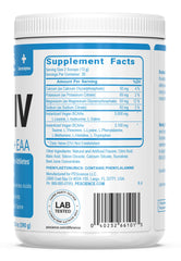 Intra-workout sip of Amino IV provides electrolytes without sugar.