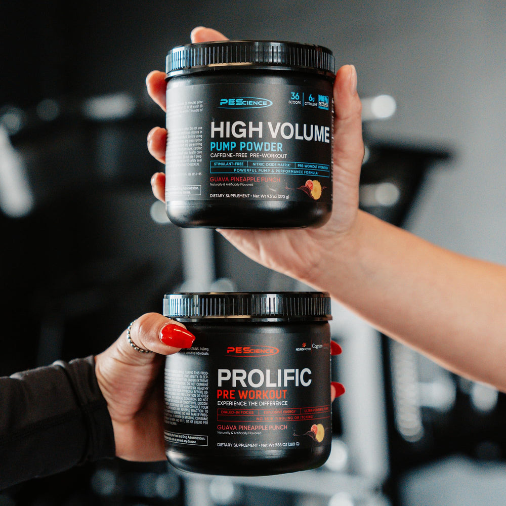 PEScience Prolific energy and pump imagery suggesting strong performance during training