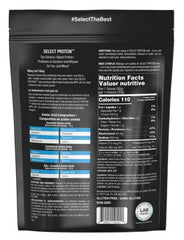 PEScience Select Protein whey and casein blend is highlighted as a digestible protein option.