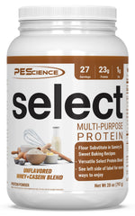 PEScience Select unflavored bottle pouring, versatile base for shakes and recipes