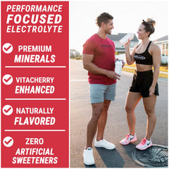 PEScience Versalyte wild berry label highlights flavor and ingredients.