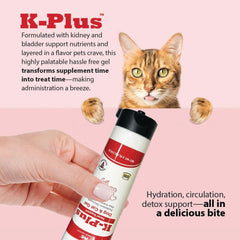 Pet Health Solutions K-Plus Renal Gel cranberry and EPA blend.