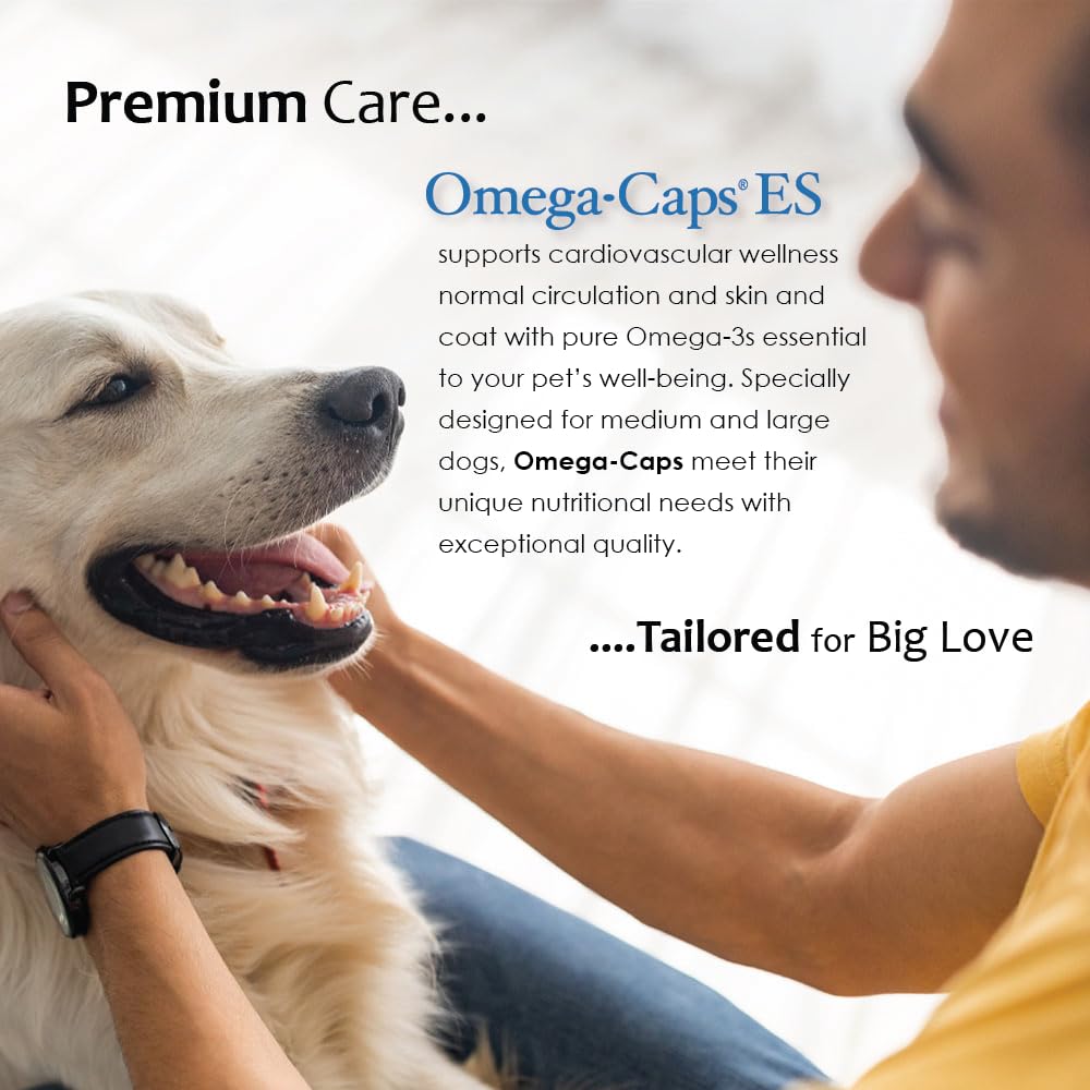 Pet Health Solutions Omega-Caps ES aging large dogs mobility support