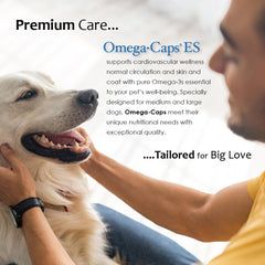 Pet Health Solutions Omega-Caps ES aging large dogs mobility support