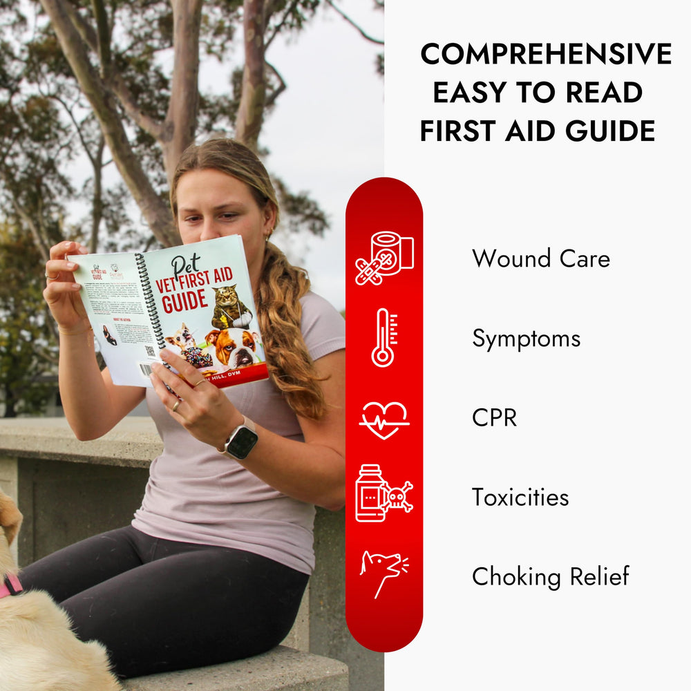 PetVet Medic antiseptic wipes and wound care supplies for on the go use.