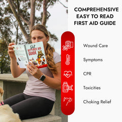PetVet Medic antiseptic wipes and wound care supplies for on the go use.
