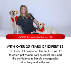 PetVet Medic weather-resistant travel bag keeps supplies organized