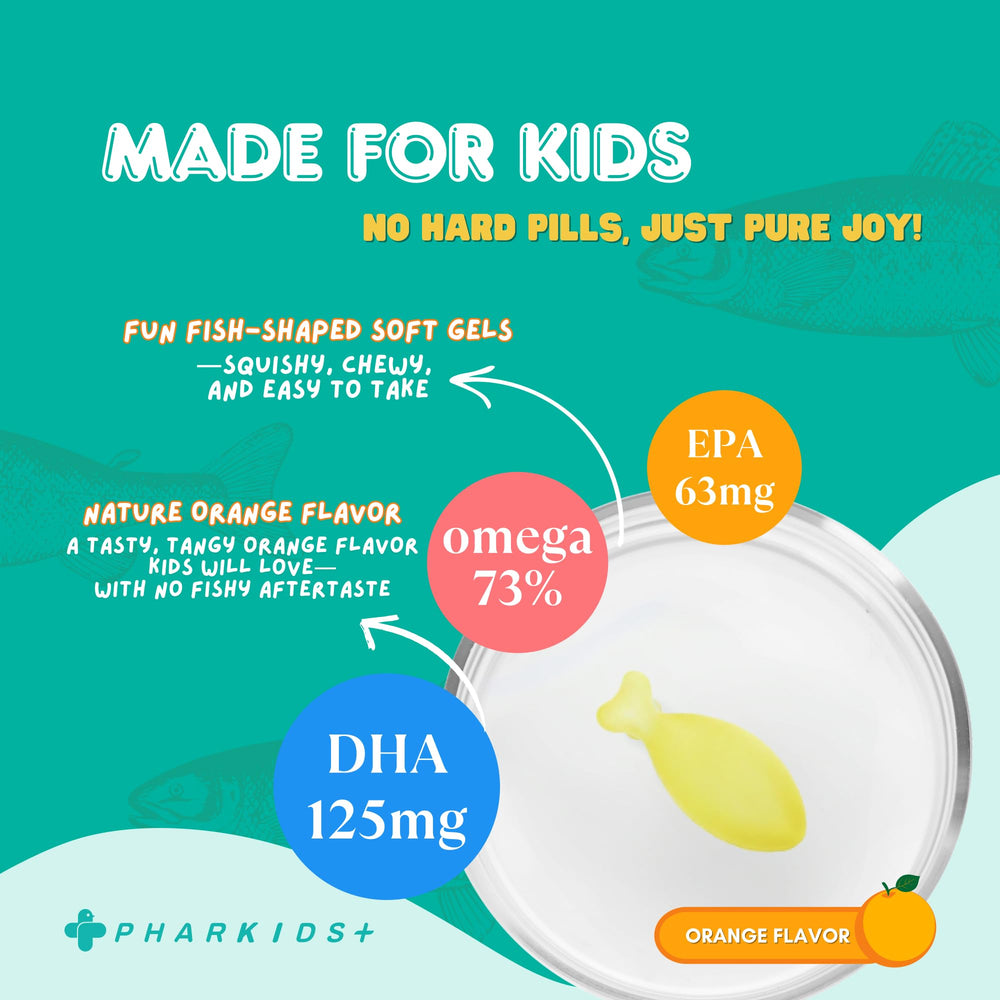PHARGOODS+ Kids Fish Oil IFOS-certified seal on packaging
