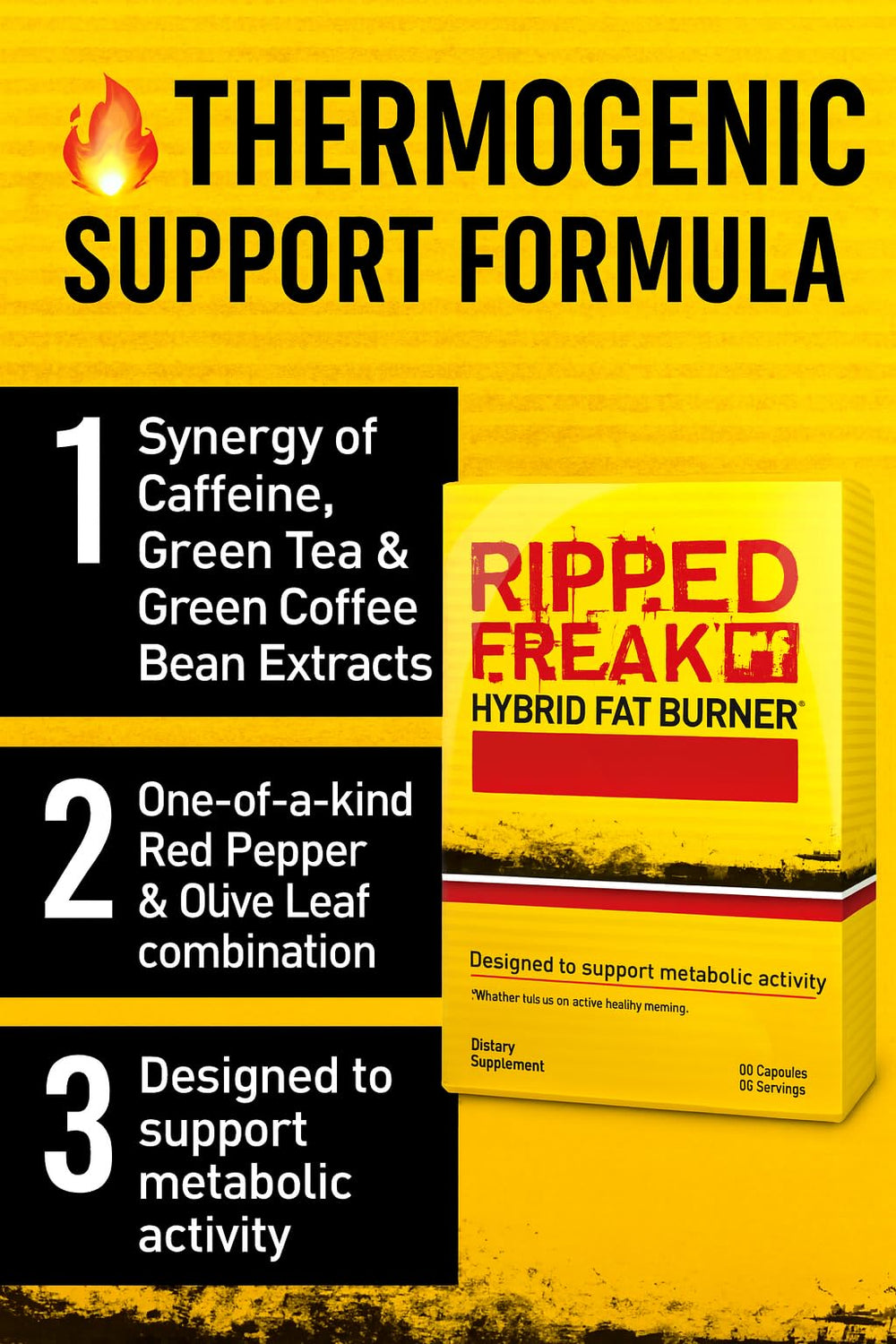 Pharmafreak Ripped Freak red pepper element illustrating spicy blend