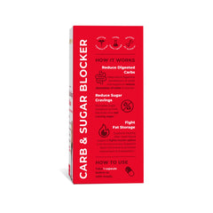 Pharmaganics packaging box displaying product features and usage