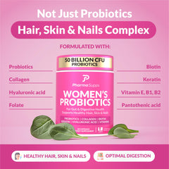 PharmaSupps Biotin-rich formula aids nail growth and health.