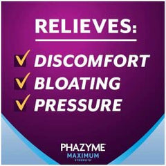 Phazyme six-box pack contains 144 softgels for ongoing relief.