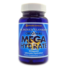 Phi Sciences MegaHydrate bottle pour showing convenient hydration support
