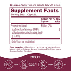 60-count bottle of Phillips' Colon Health ready for monthly use