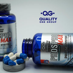 Phosphomax packaging on retail shelf highlighting key benefits.