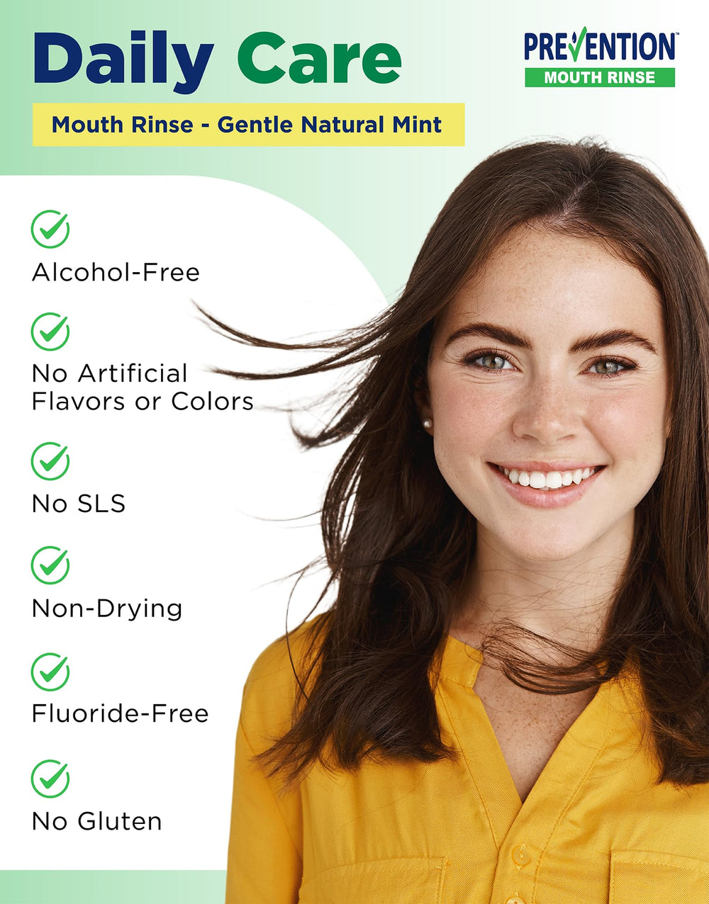 PHS Brands Prevention mouthwash mint splash delivers long-lasting freshness