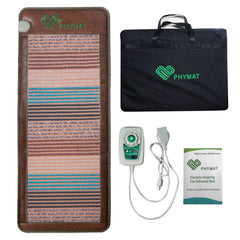 PHYMAT full-length mat supports back, shoulders, and legs comfortably.