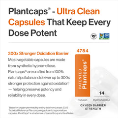 Physician's Healthy Alternatives vegan, stearate-free formula shown on bottle label