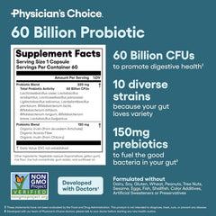 Physician's CHOICE in a morning routine for gut comfort.