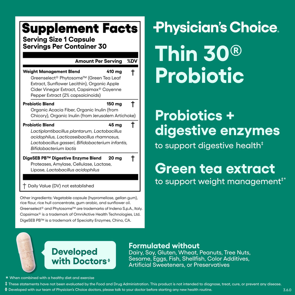 Physician's CHOICE made-in-USA, third-party tested bottle signals quality and purity.