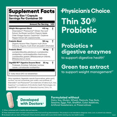 Physician's CHOICE made-in-USA, third-party tested bottle signals quality and purity.