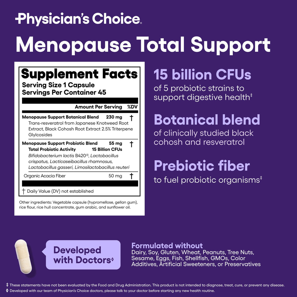 Physician's CHOICE on a modern shelf display for easy access.