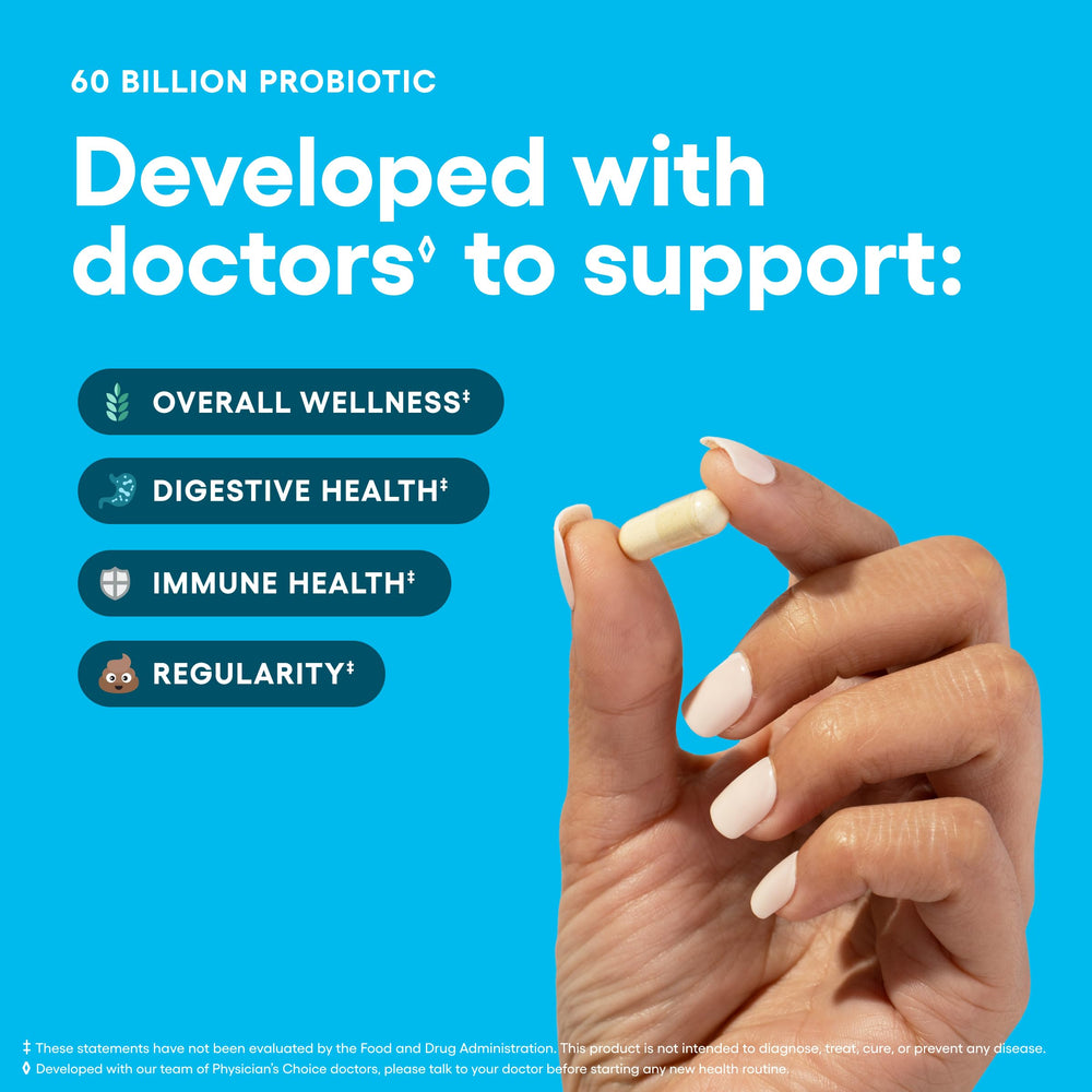 Physician's CHOICE Organic Prebiotics with probiotic blend