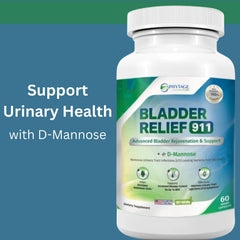 Phytage Labs Bladder Relief 911 2-pack box highlights value and convenience