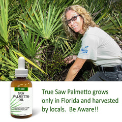 PHYTO LIFE Pure Saw Palmetto Oil pour shows mess-free application