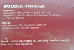 Phytoscience PhytoCellTec Apple Grape ingredients layout highlighting natural stem cell blend for skin nourishment