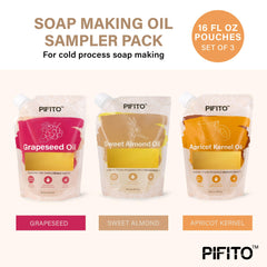 Pifito Grapeseed Oil bottle ideal for light moisturizers and hair care.