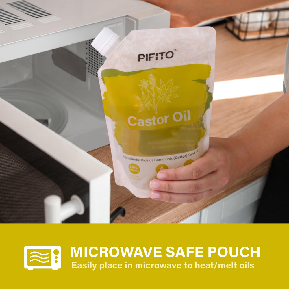Pifito Soap Making Oils microwave pouch for easy melting.