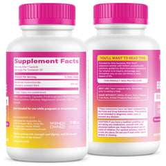 Pink Stork Berberine third-party tested label detail