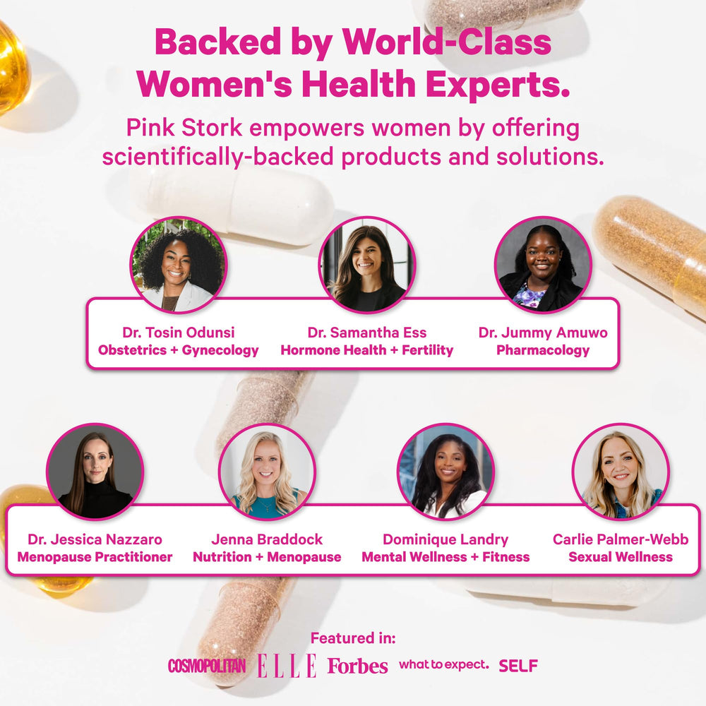 Third-party tested Pink Stork prenatal product ensures quality and safety