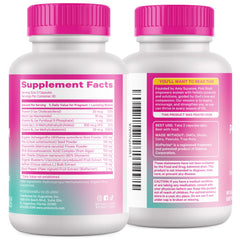 Breastfeeding-friendly label on Pink Stork Mood Support for lactation-compatible use