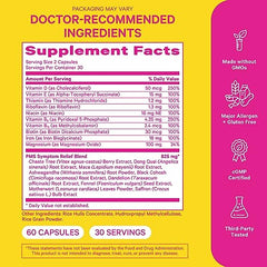 Third-party tested seal on Pink Stork PMS packaging.