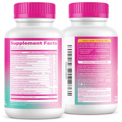 Pink Stork Total Postnatal packaging and bottle design emphasizes usability and care